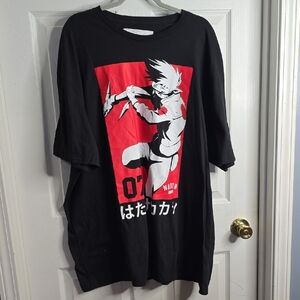Kakashi Hatake Graphic Black T-Shirt